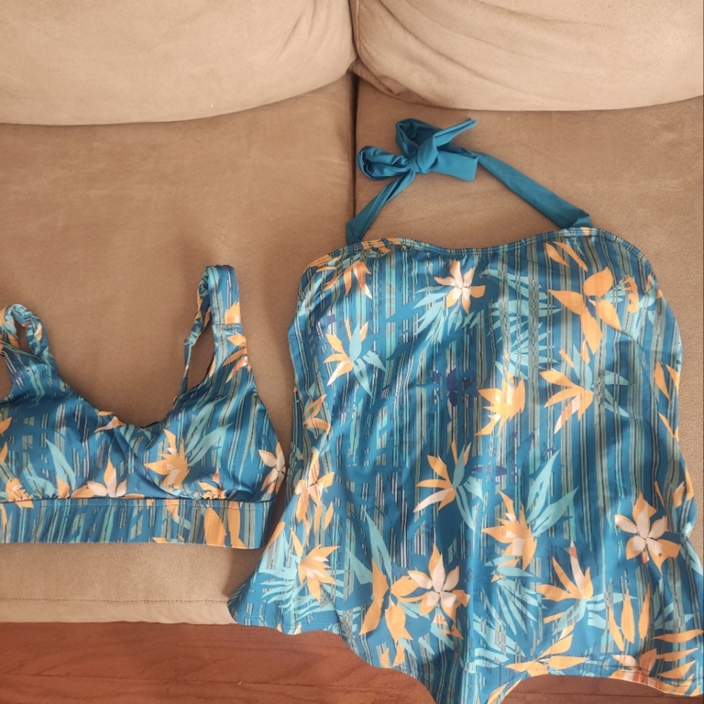 NOWT Venus Matching Tankini and Bra Tops